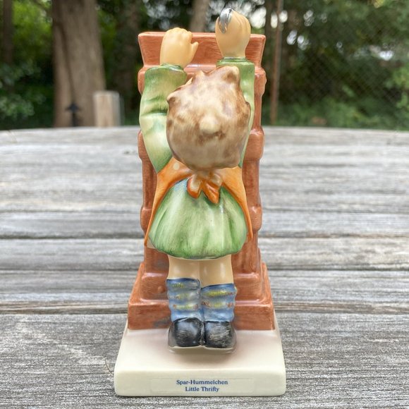 💯 Authentic Goebel Vintage Hummel "Little Thrifty" Bank with Key and Coin #184 - Picture 4 of 16